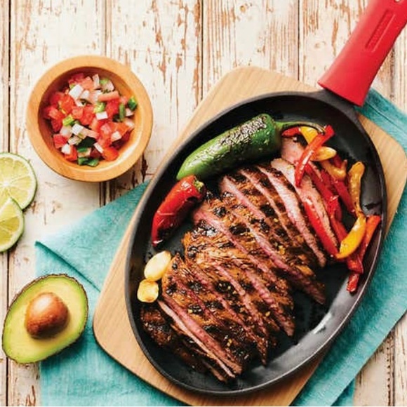 Tramontina Cast Iron Fajita Set of 2 - Picture 2 of 6